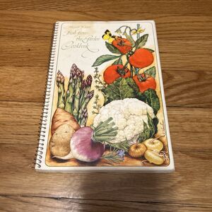 Miriam B. Loo's Vegetable Garden Vintage Spiral Cookbook Gardening Recipes Book